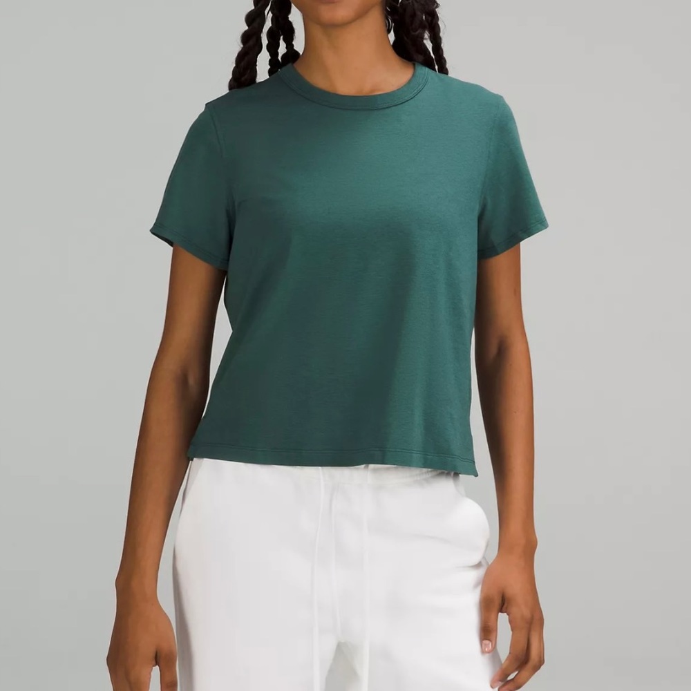 Lululemon Classic-Fit Cotton-Blend Tee